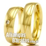 Alianças baratas para casamento