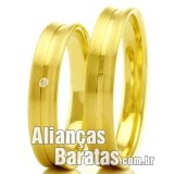 Alianças baratas de casamento