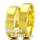 Alianças baratas de casamento