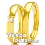 Alianças baratas de casamento e noivado 