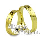 Alianças baratas de casamento 