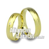 Alianças baratas de casamento 