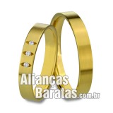 Alianças baratas de casamento 