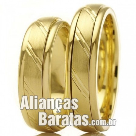 Alianças baratas de casamento 