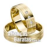 Alianças baratas de casamento 