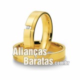 Alianças barata de noivado