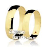 Alianças baratas para casamento 5.7mm