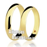 Alianças em ouro 18k baratas